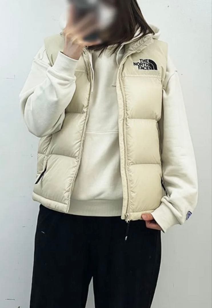 新品 S 26AW ノースフェイス NUPTSE ON VEST ヌプシ ベスト