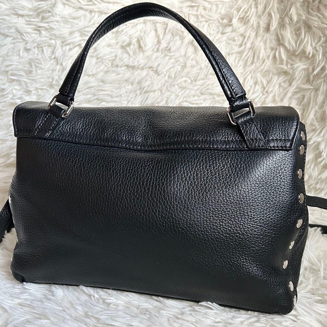 【専用ページ】未使用級　ザネラート2way ポスティーナブラックショルダーバッグ