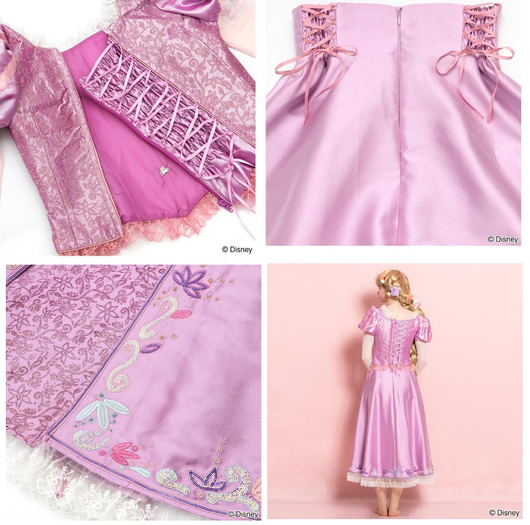 シークレットハニー ディズニー ラプンツェル 仮装 ドレス コスプレ Dハロ