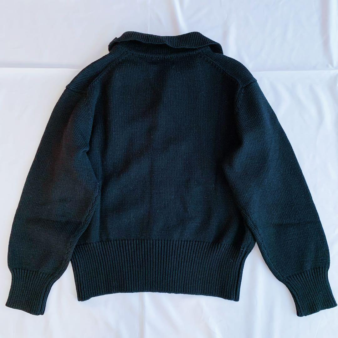 【美品】Y’s ワイズ ジップアップ ニット トップス リリジッパー