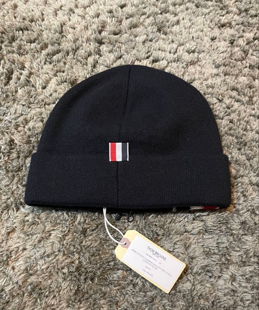T*n様 THOM BROWNE トムブラウン キャップ ニット帽 ニットキャッ