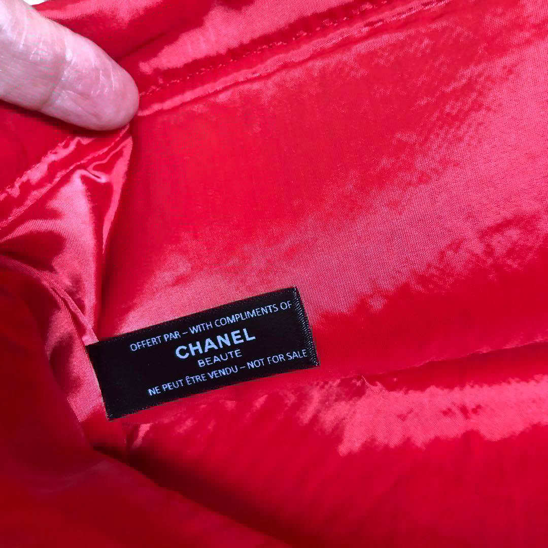 シャネル CHANEL バーガンディ スパンコール トートバッグ