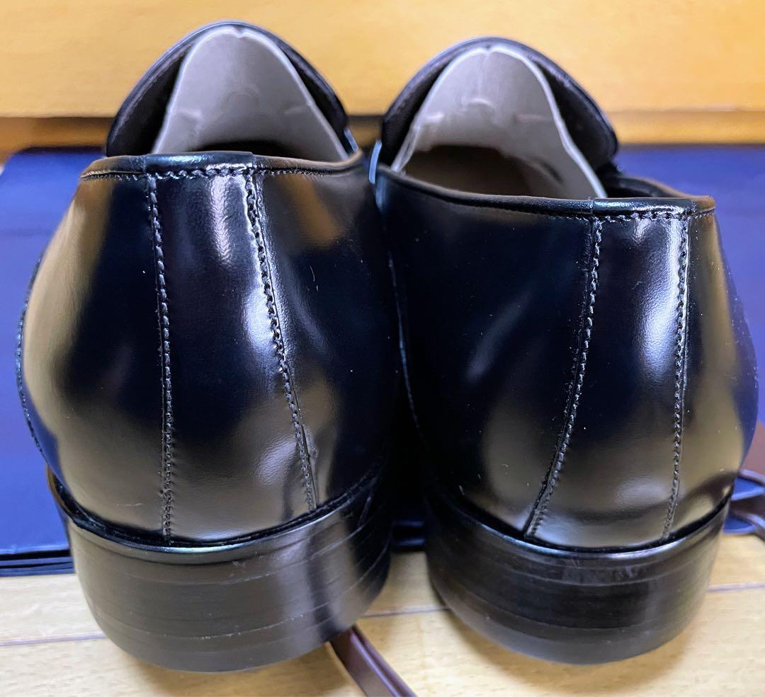 最終値下新品マドラスモデロ牛革ビジネスシューズローファー3E皮革レザー靴26.5