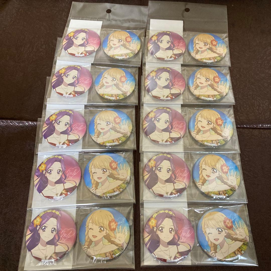 アイカツ WM 神崎美月 夏樹みくる 缶バッジ　10個セット