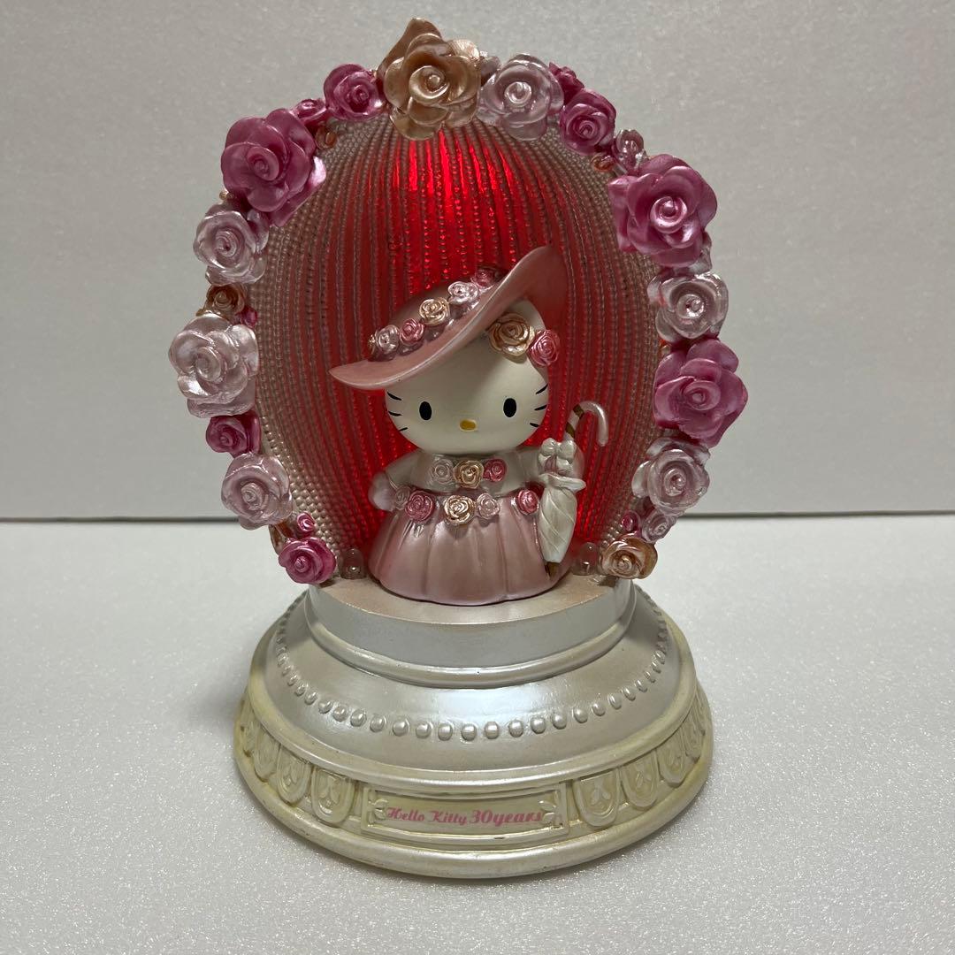 ハローキティ　30周年記念 オルゴール ライト　サンリオ