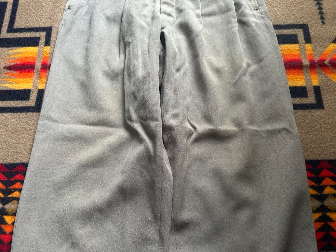 50s vintage ウールギャバジンスラックス