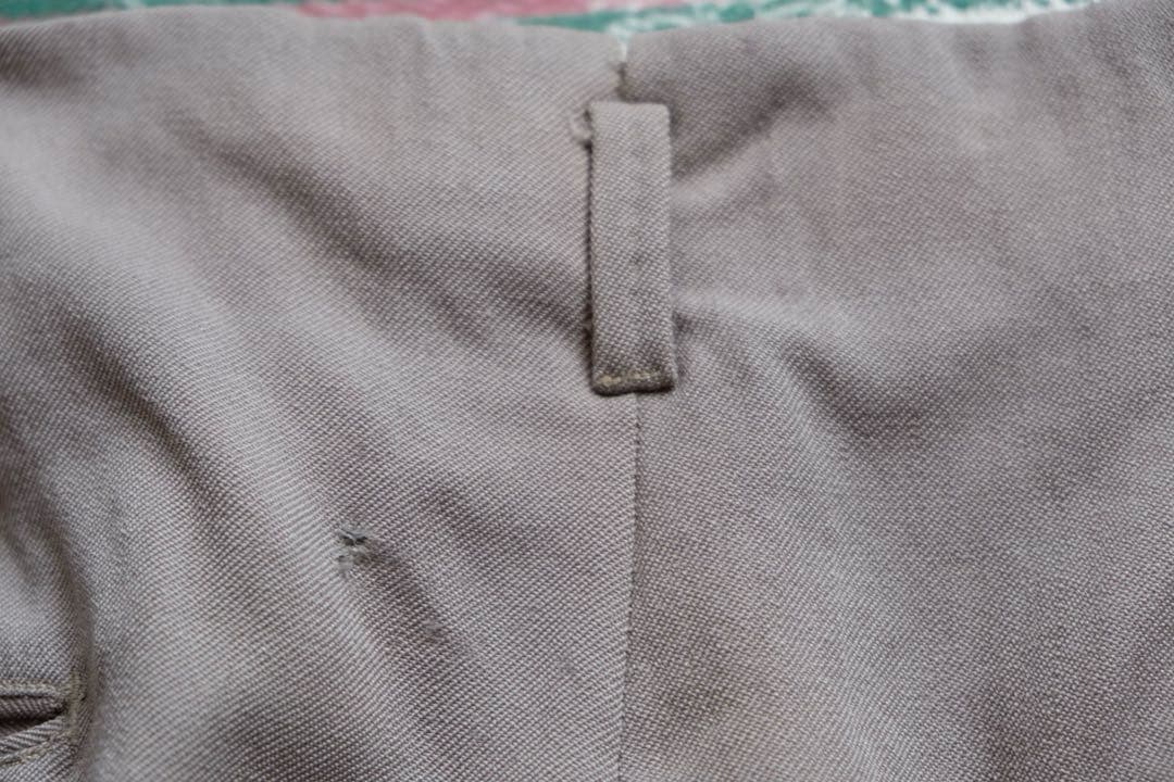 50s vintage ウールギャバジンスラックス