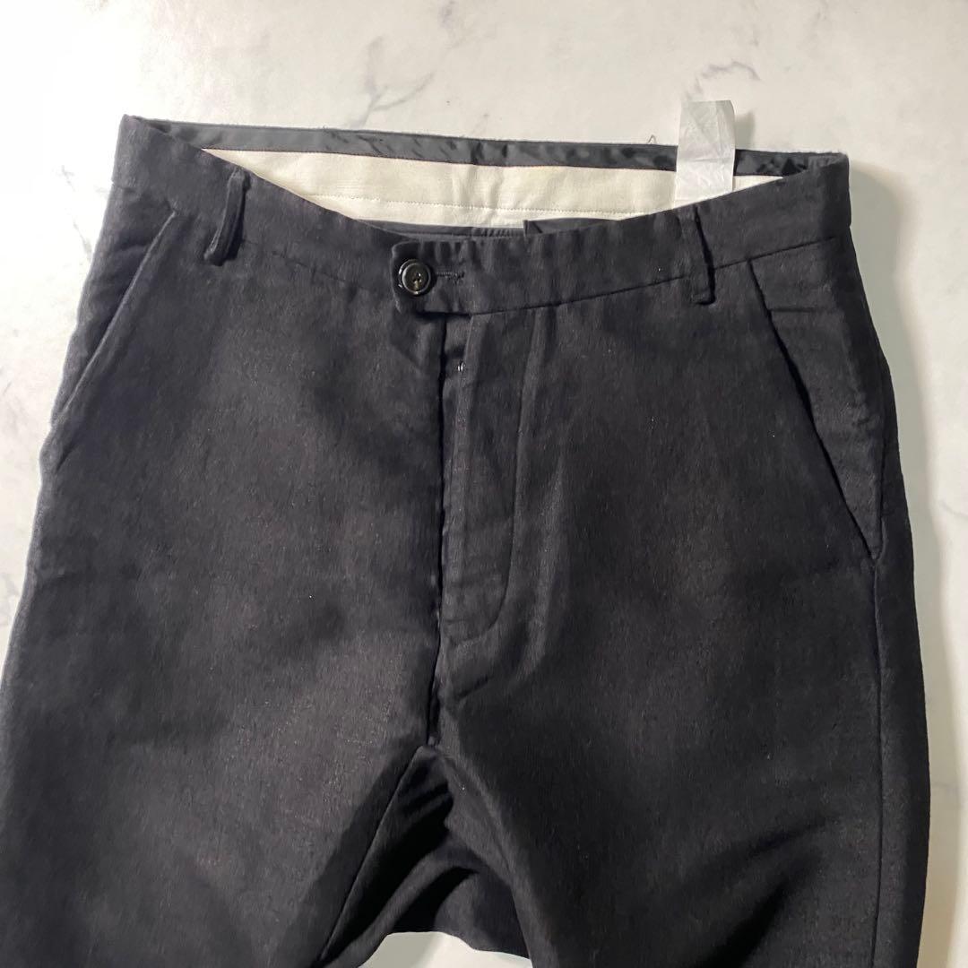 良品】リックオウエンス　サルエルパンツ　00s　アーカイブ　クロップド　Mサイズ