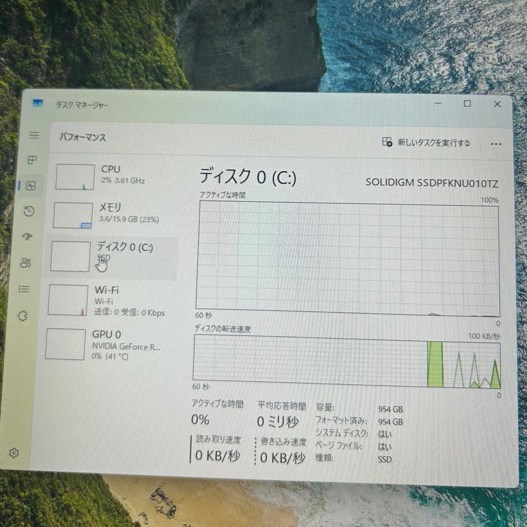 超高性能 ゲーミングPC RTX4060ti Windows11 ワイルズ快適