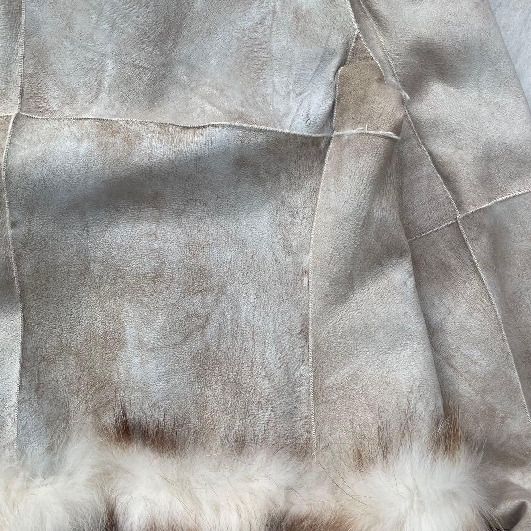 リアルファージャケット コート ラビットラクーン フェアリーグランジy2k 短丈