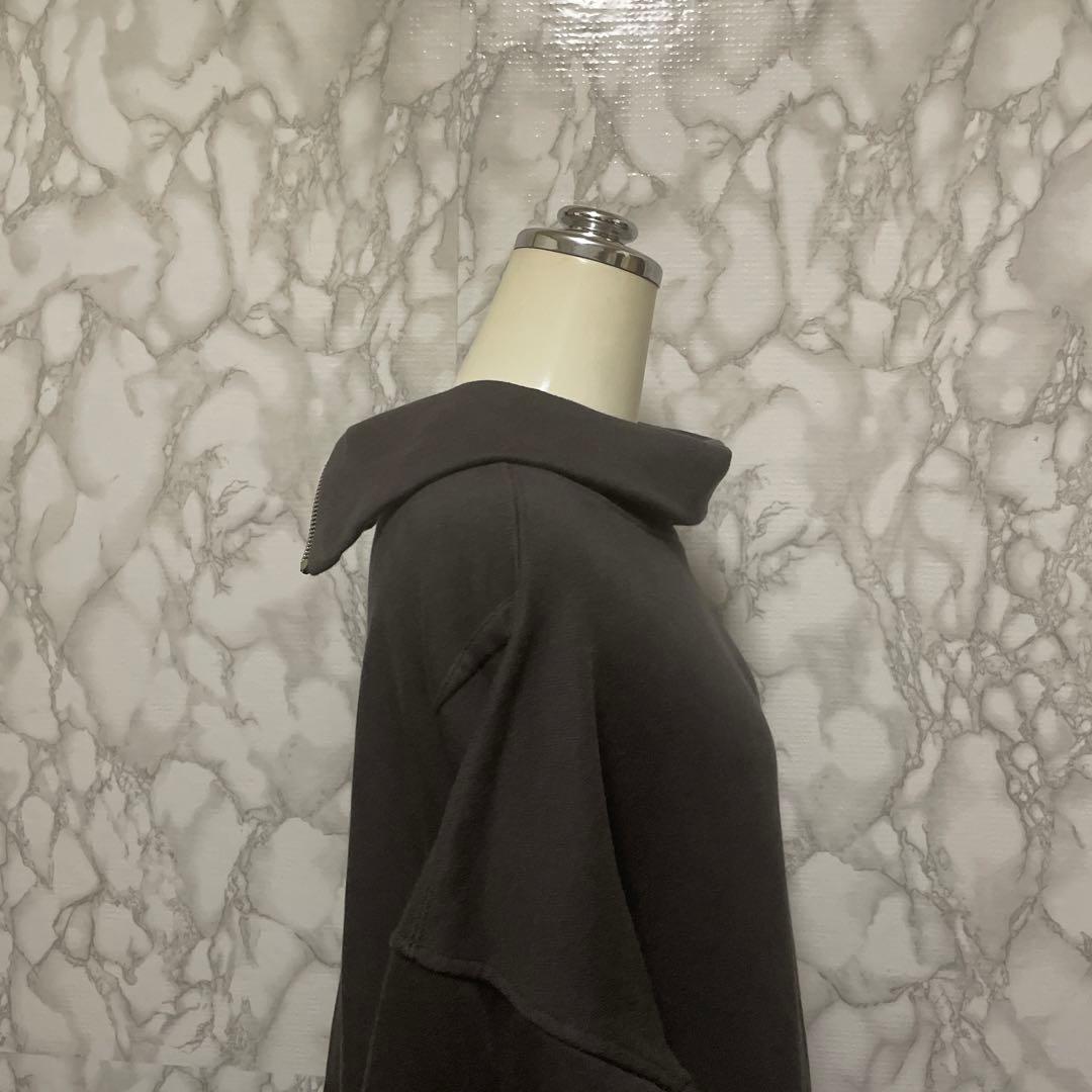 良品　FEAR OF GOD デザインタートルネックジップスウェット　アメリカ製