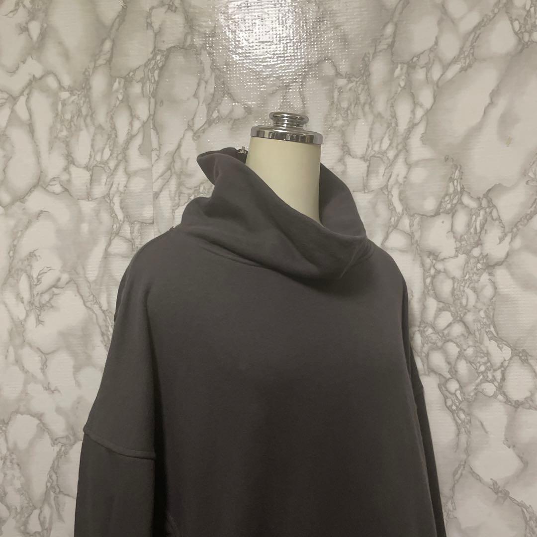 良品　FEAR OF GOD デザインタートルネックジップスウェット　アメリカ製