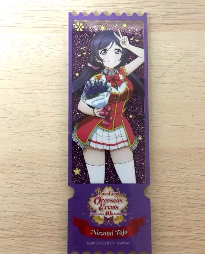 【ラスト1点】ラブライブ μ's 東條希 海外イベント キラキラアクリルチケット