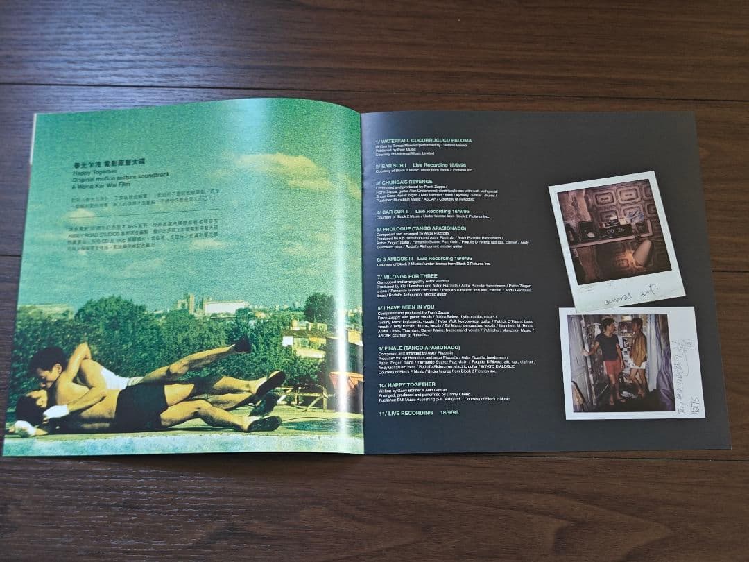 春光乍洩 ブエノスアイレス Happy Together OST 香港輸入盤