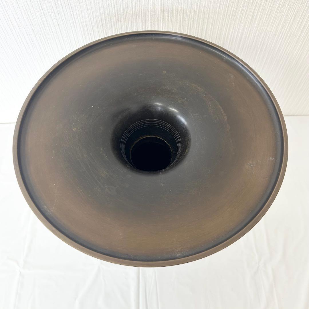 ❤️セール価格❤️花器　立花瓶　銅器　銅製　池坊　耳付き