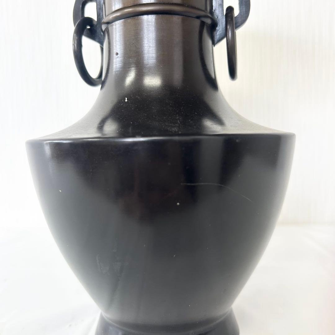 ❤️セール価格❤️花器　立花瓶　銅器　銅製　池坊　耳付き