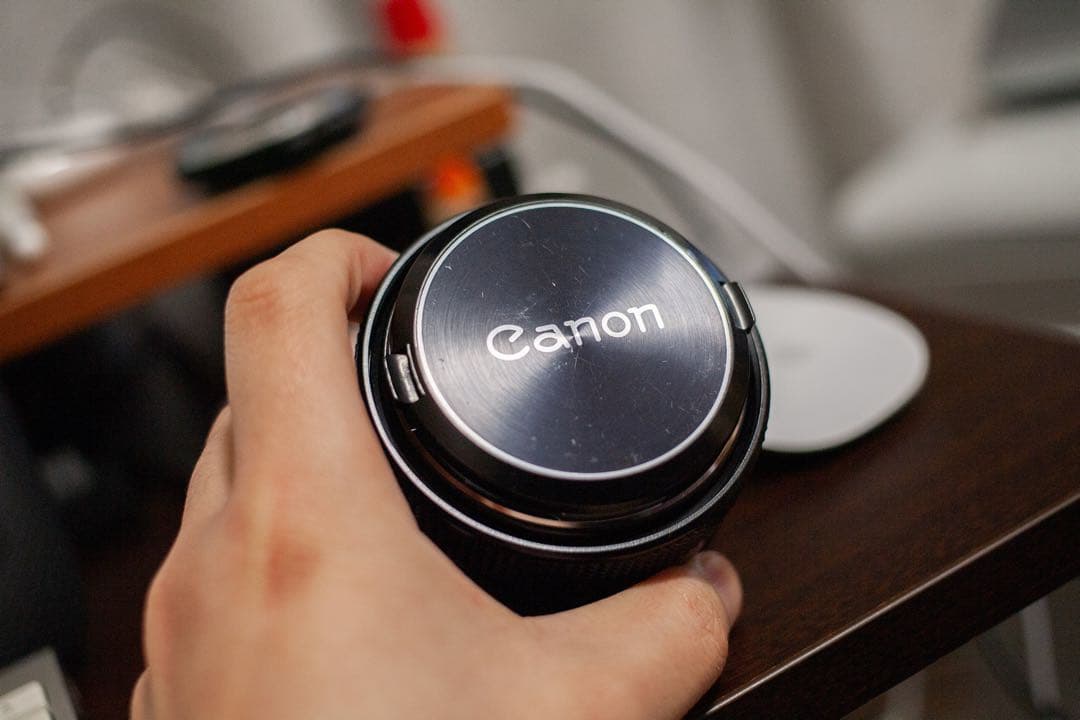 Canon FD 55mm f/1.2 シルバーノーズ レンズ