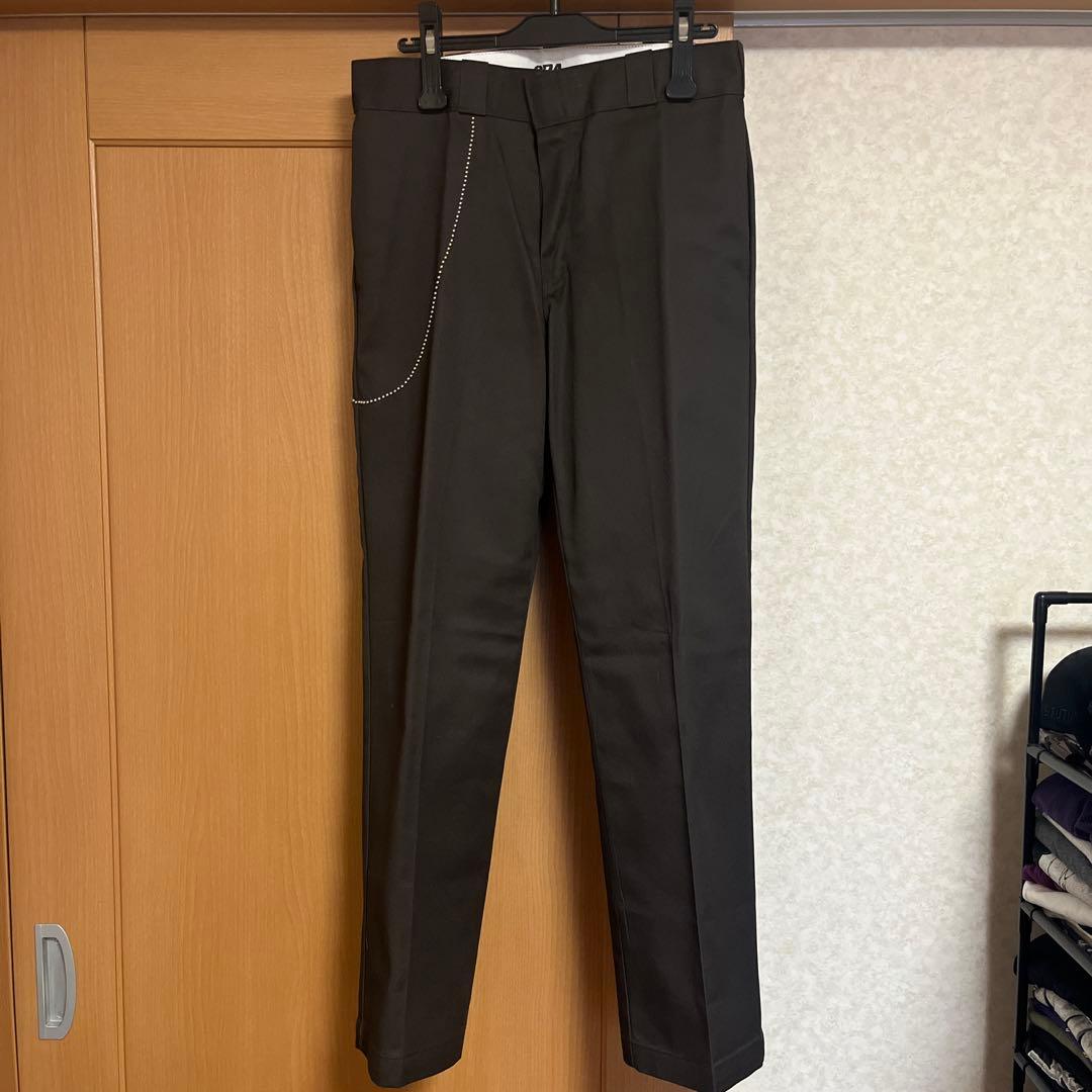 Dickies×HTC875 32×30ブラウン ディッキーズdickies
