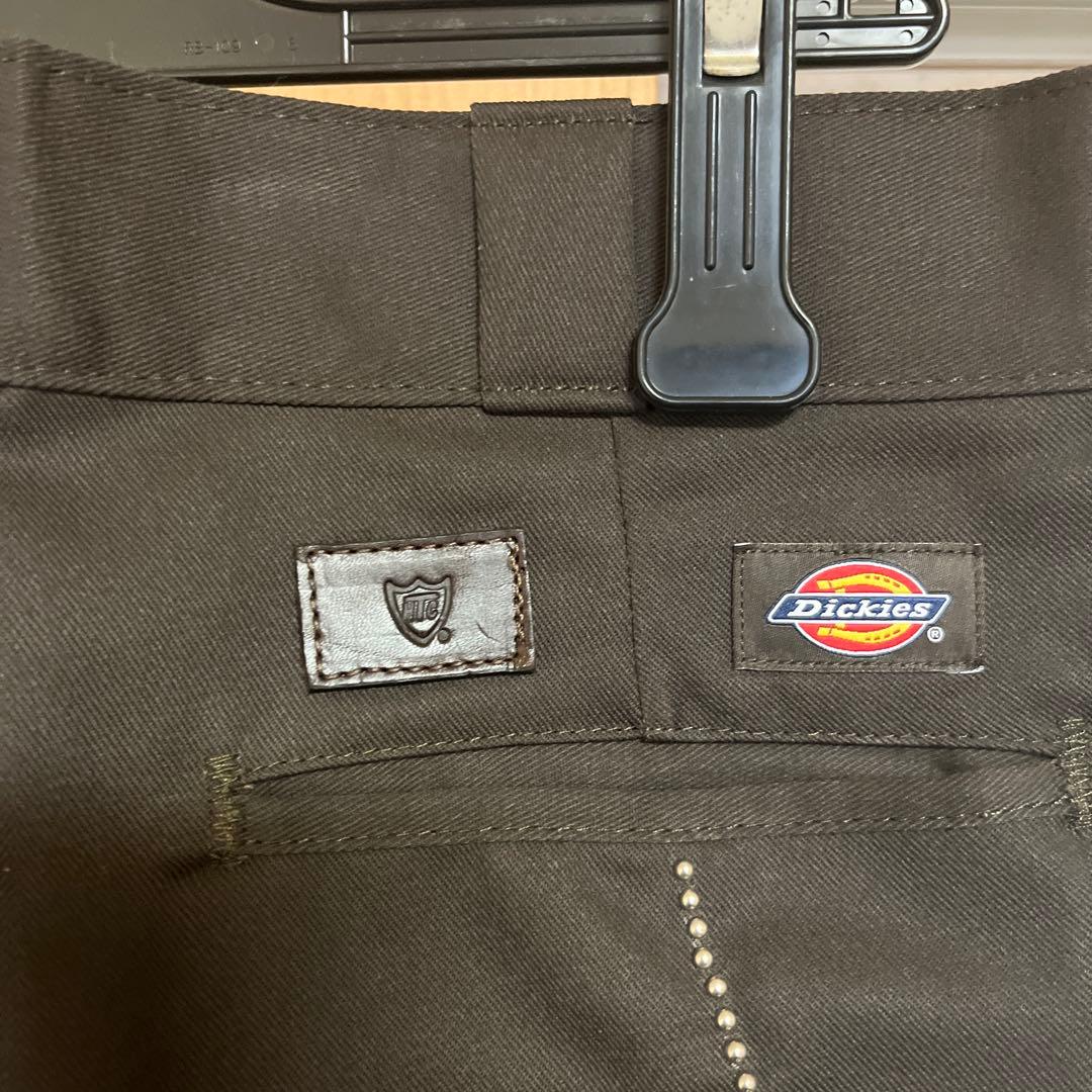 Dickies×HTC875 32×30ブラウン ディッキーズdickies