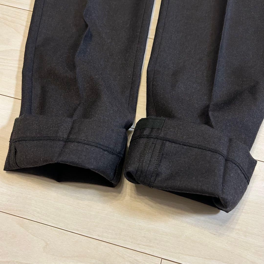 INCOTEX スラックス SUPER100’s 46 ダークグレー