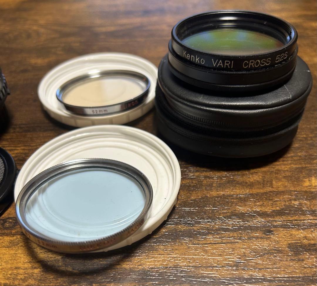 Nikon Series E 35mm F2.5 単焦点レンズ　他フィルター3点