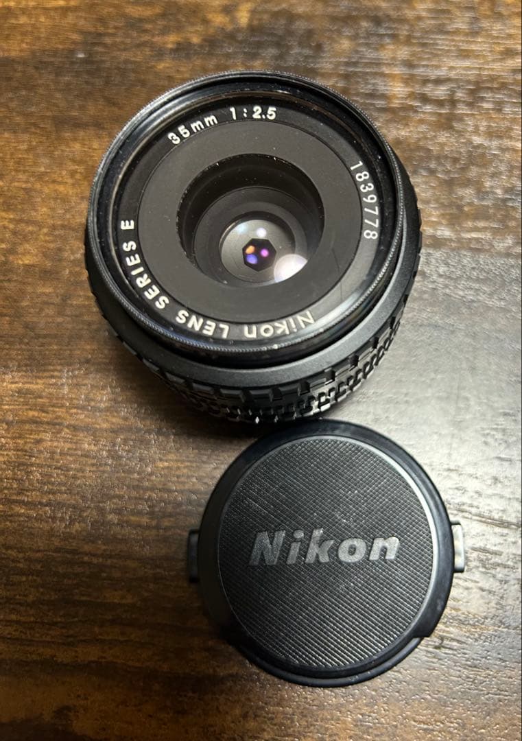 Nikon Series E 35mm F2.5 単焦点レンズ　他フィルター3点