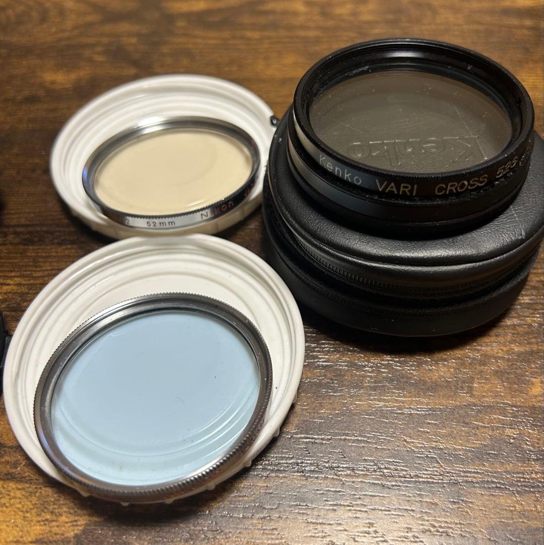 Nikon Series E 35mm F2.5 単焦点レンズ　他フィルター3点