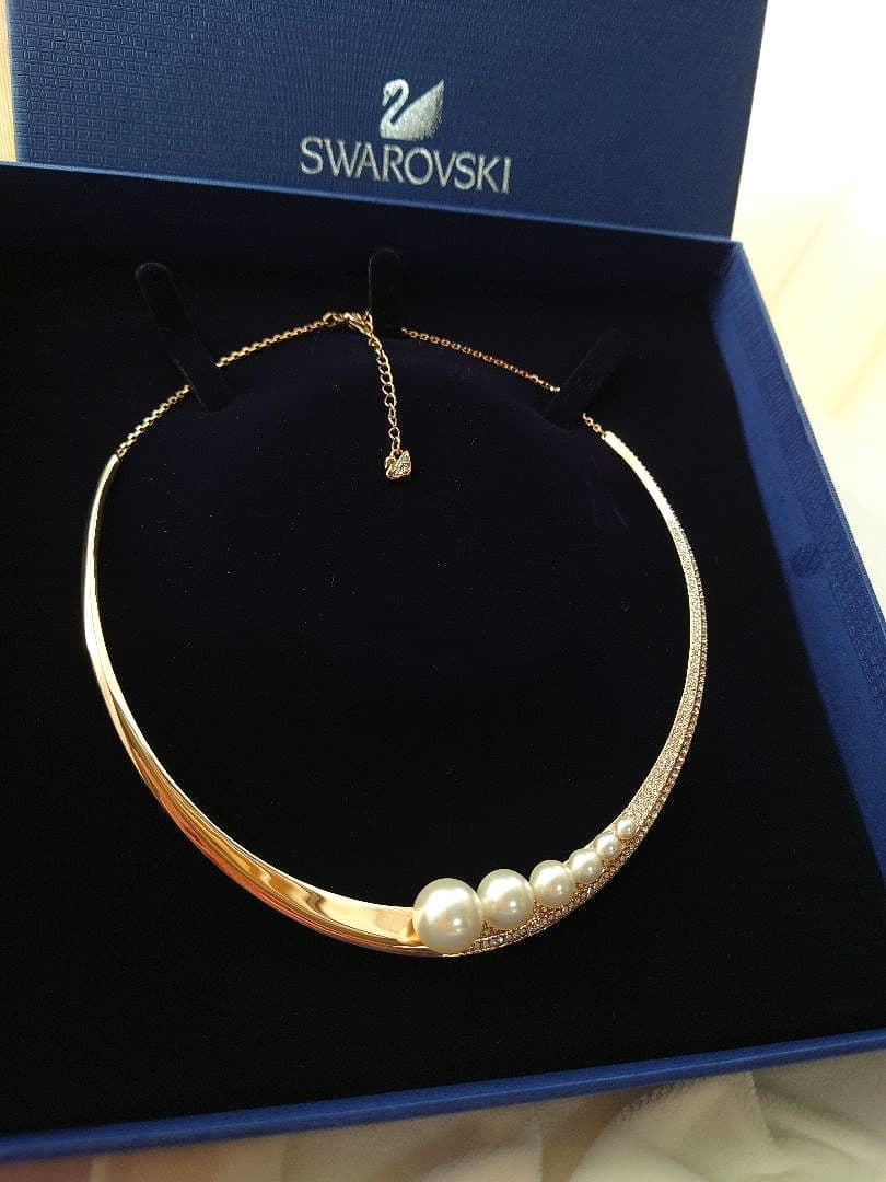 SWAROVSKI　Fundamental　パール　ネックレス