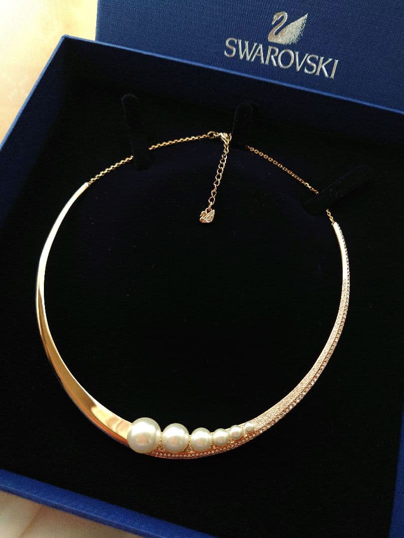 SWAROVSKI　Fundamental　パール　ネックレス