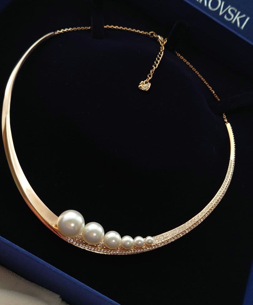 SWAROVSKI　Fundamental　パール　ネックレス