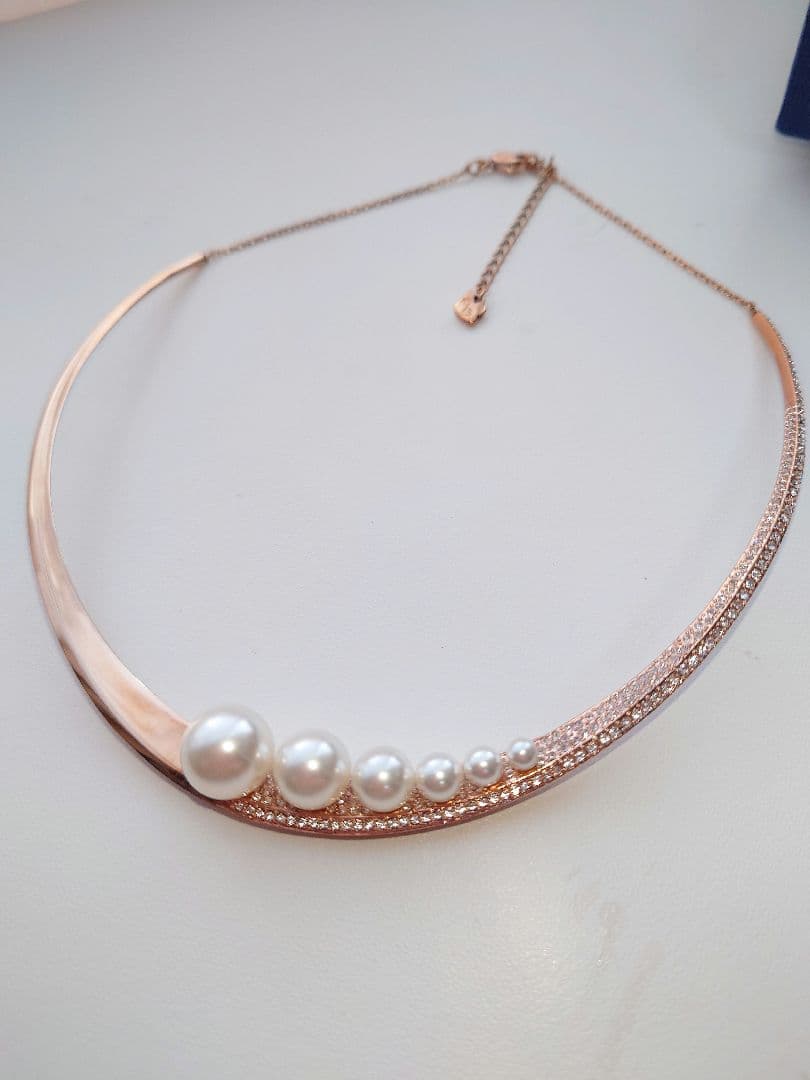 SWAROVSKI　Fundamental　パール　ネックレス