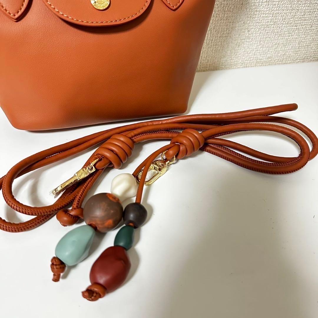 【新品】ロンシャン ルプリアージュエクストラ限定作 XSレザーブラウン