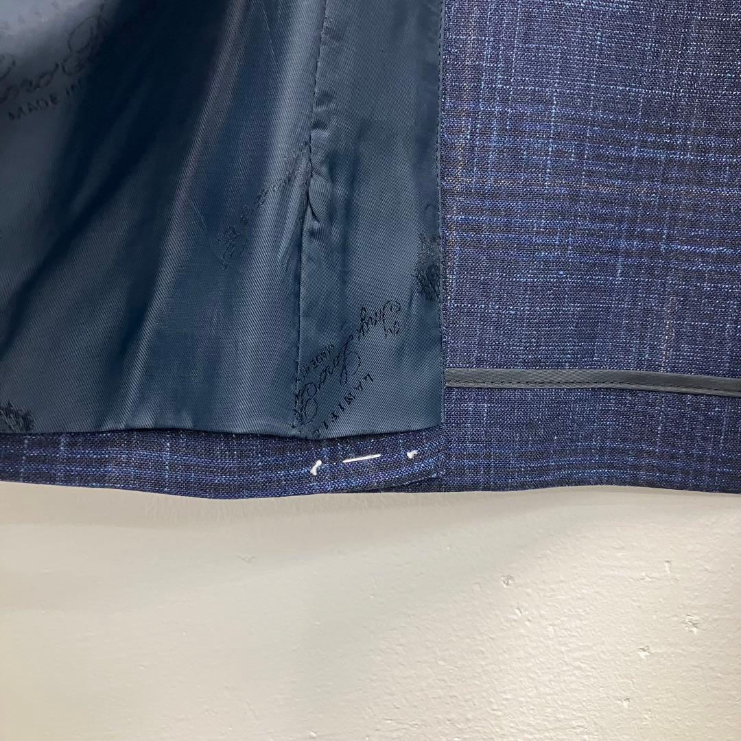 ロロピアーナ サマー ジャケット メンズ インディゴ AB6 春夏 新品