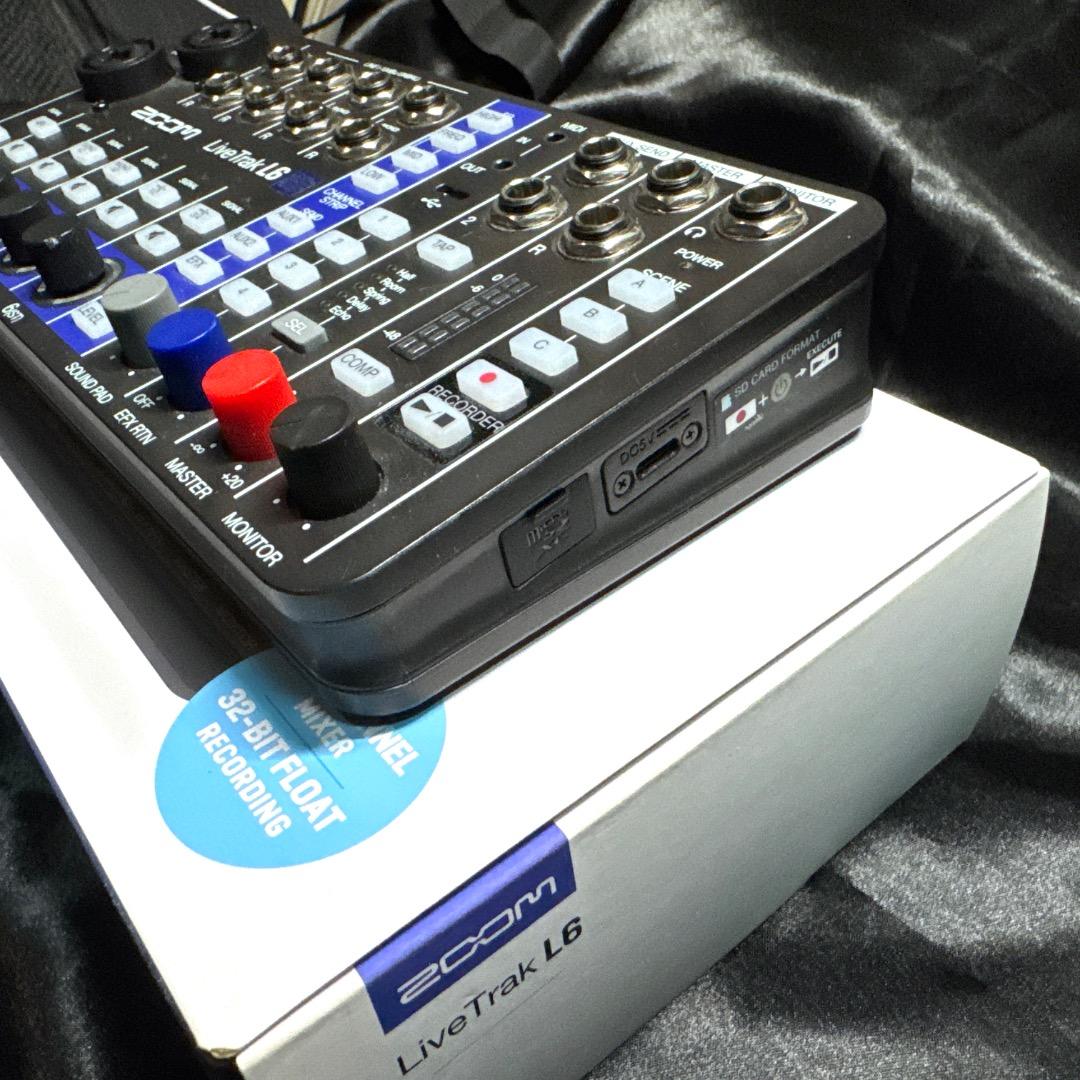ZOOM LiveTrak L6 デジタルミキサー/オーディオインターフェイス