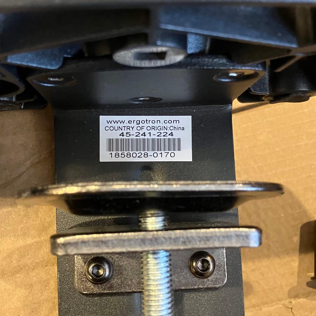 ね*ね様 【美品】エルゴトロン LX モニターアーム マットブラック 45-24