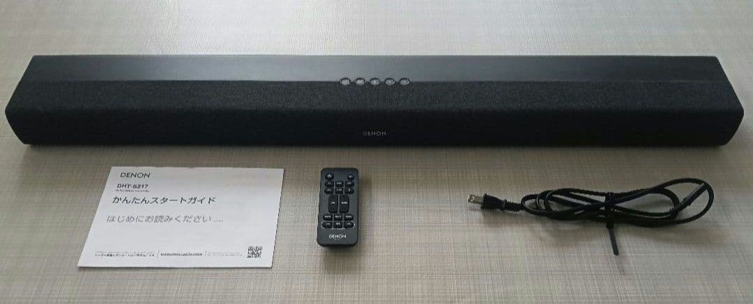 DENON サウンドバー　DHT-S217 2024年製