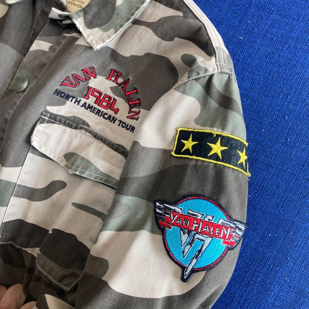 入手困難！？VAN HALEN 迷彩柄ジャケット 1984 復刻版