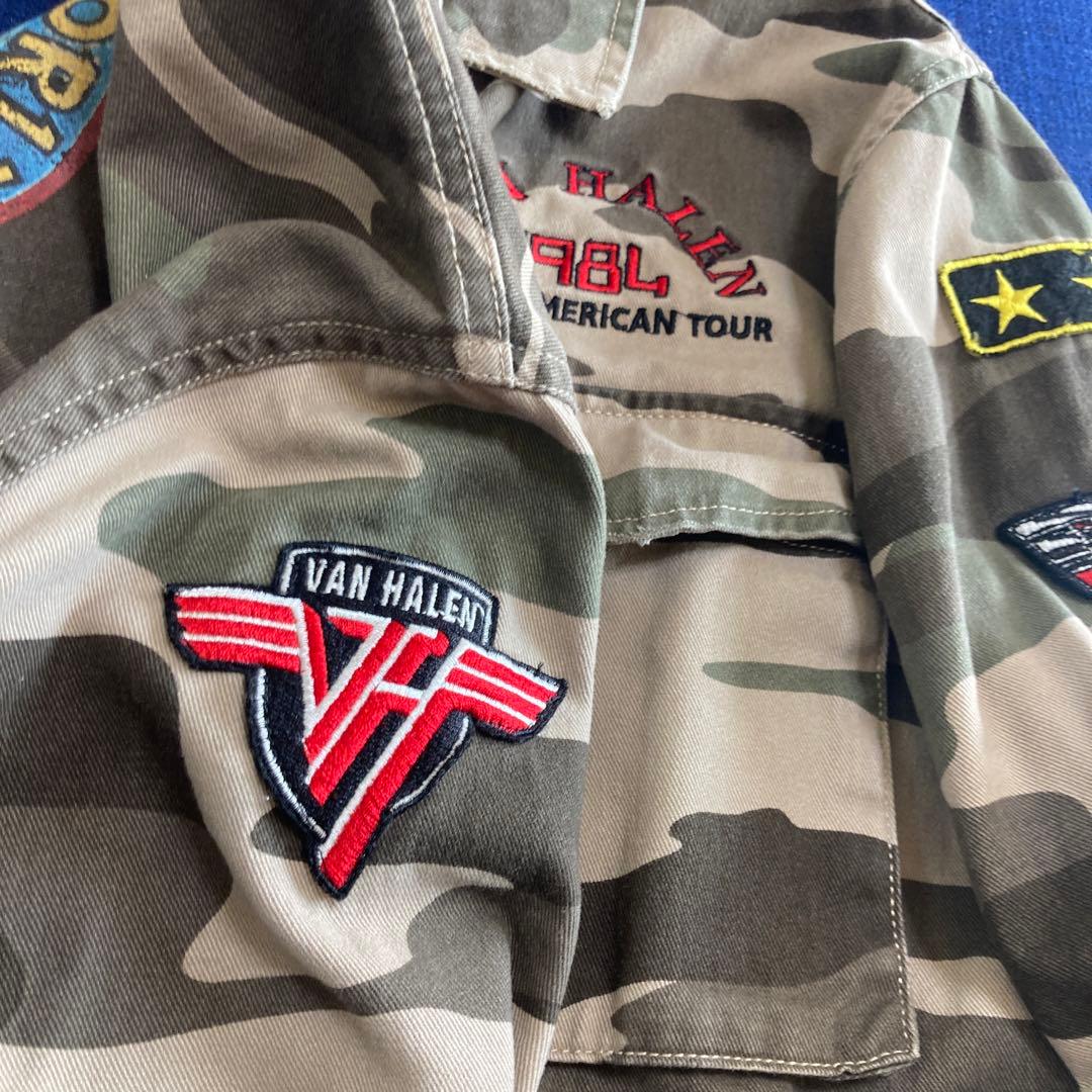 入手困難！？VAN HALEN 迷彩柄ジャケット 1984 復刻版