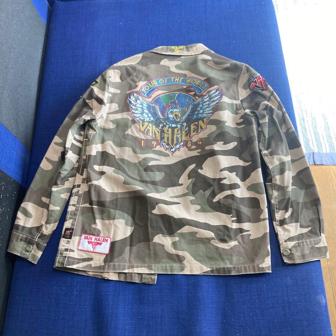 入手困難！？VAN HALEN 迷彩柄ジャケット 1984 復刻版