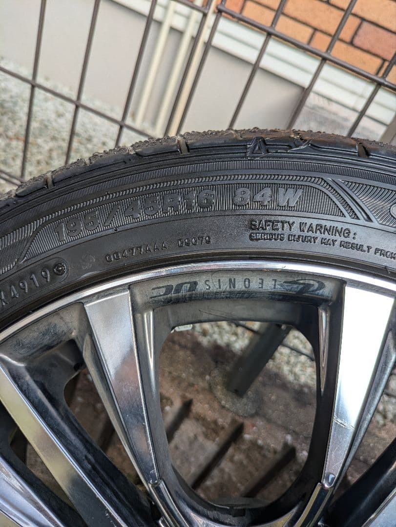 けんさん専用　Weds LEONIS UC 16インチ タイヤホイール4本セット