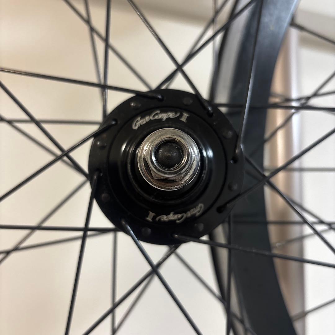 ピストバイク　ホイール前後　フリーギア付き　中古