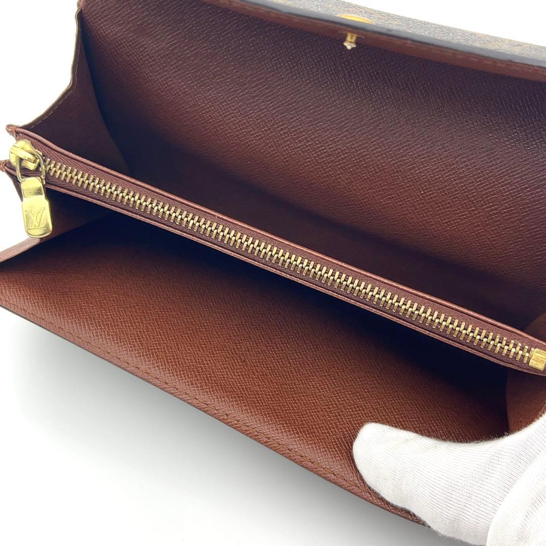 ルイヴィトン モノグラム ポシェットポルトモネクレディ 長財布