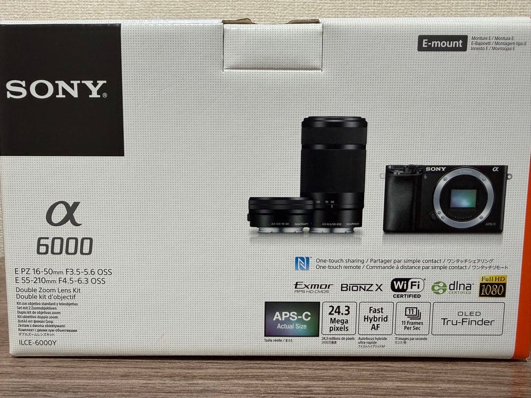 【SONY】α6000 ダブルズームレンズキット ILCE-6000Y