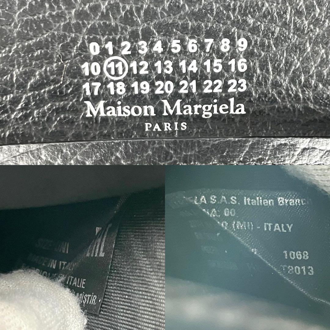 【お買い得】メゾンマルジェラ チェーンショルダーウォレット 4ステッチ