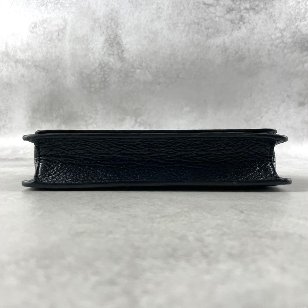 【お買い得】メゾンマルジェラ チェーンショルダーウォレット 4ステッチ