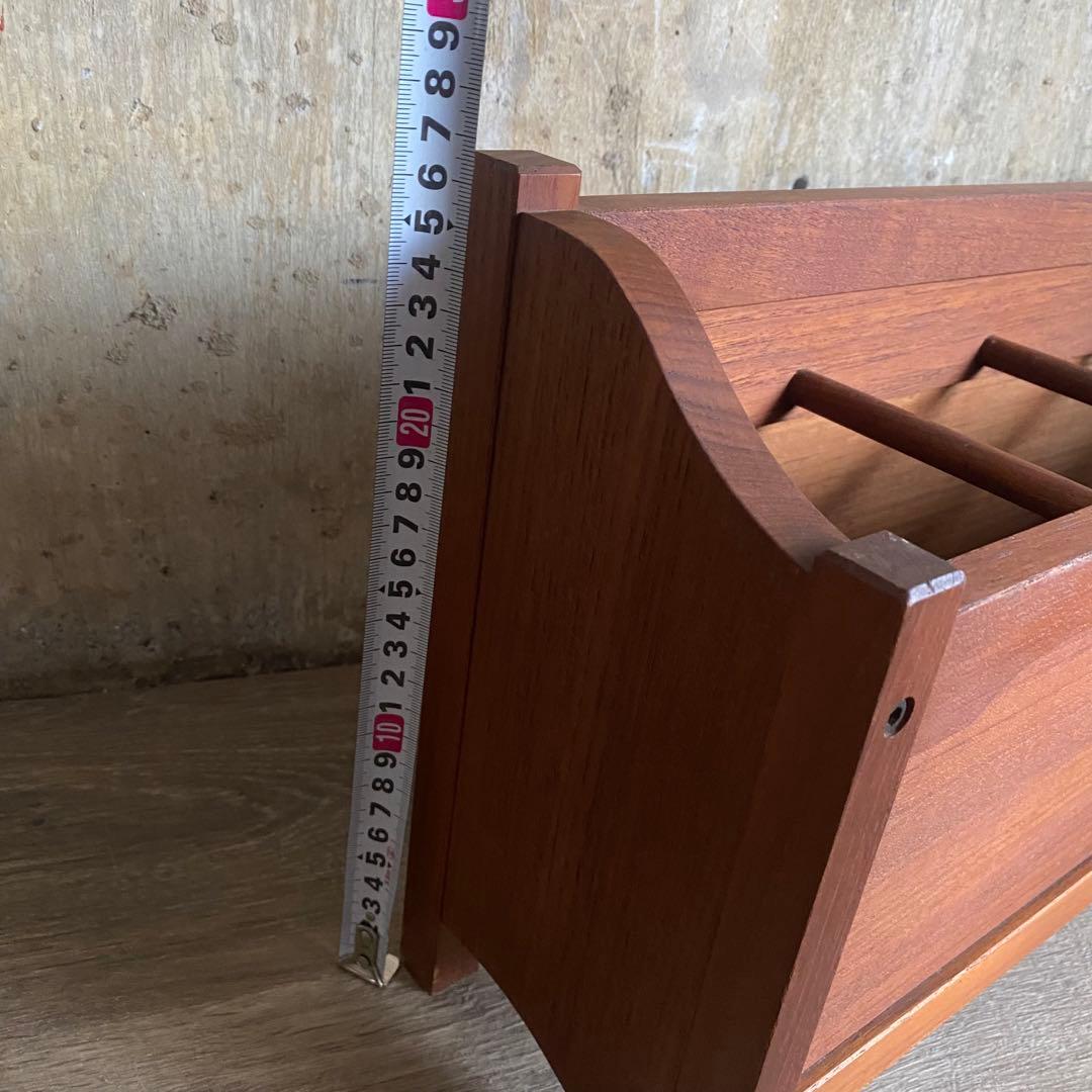 スリッパラック　チーク材　ヴィンテージ レトロ　フリーラック