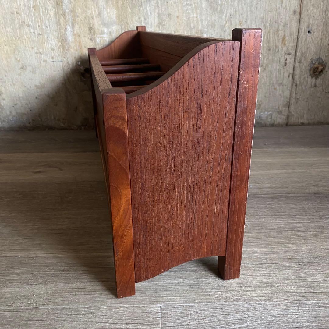 スリッパラック　チーク材　ヴィンテージ レトロ　フリーラック