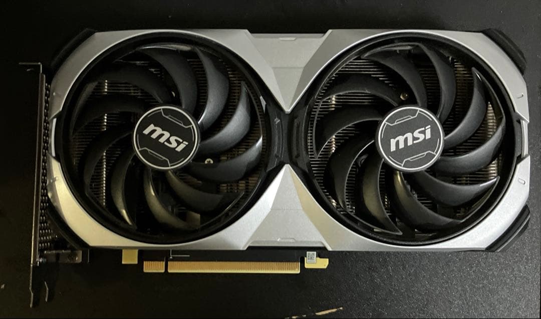 グラフィックボード・グラボ・ビデオカード MSI GeForce RTX4070 VENTUS 2X 12G VD8471