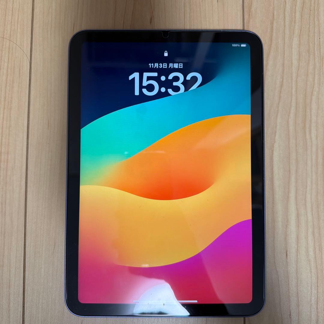 iPad mini 第6世代 Wi-Fiモデル 256GB パープル