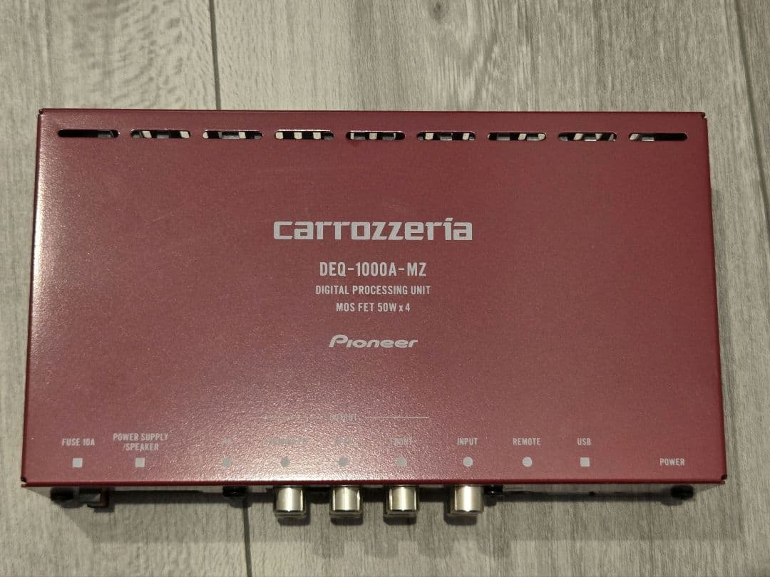 Pioneer DEQ-1000A-MZ カーオーディオアンプ